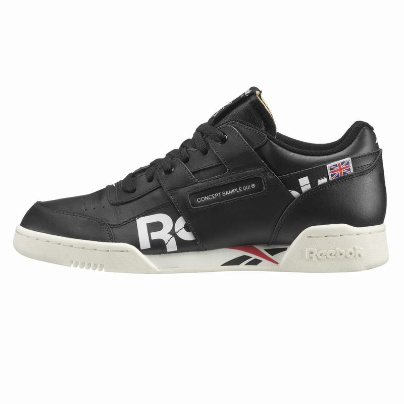 Reebok Workout Plus Mu Tenisky Panske - Čierne/Biele UV6558TB